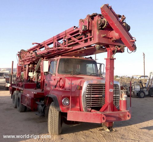 1996 Built Schramm T660W Drill Rig